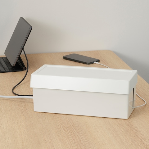 Cable Management Box With Lid