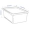 Storage Box With Lid Just As Great For Storing Smaller Gardening Tools 35X25X14cm/9L