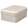 Storage Box With Lid Light Beige 22X16X8cm