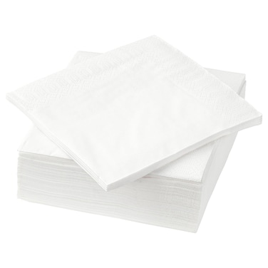 Paper Napkin Highly Absorbent Because It&rsquo;s Made Of Three Ply Paper 24X24cm