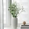 Vase Use The Vase With Flowers Or Alone White 22cm