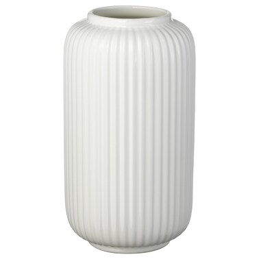 Vase Use The Vase With Flowers Or Alone White 22cm