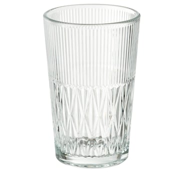 Vaseclear Glass/Patterned 17cm