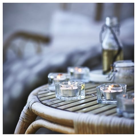 Scented Tealight Vanilla/Light Beige 3.5 Hr
