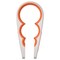 Jar Opener Off-White/Bright Orange 21cm