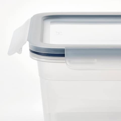 Food Container With Lid Rectangular/Plastic 5.2 L