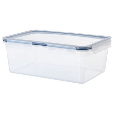 Food Container With Lid Rectangular/Plastic 5.2 L