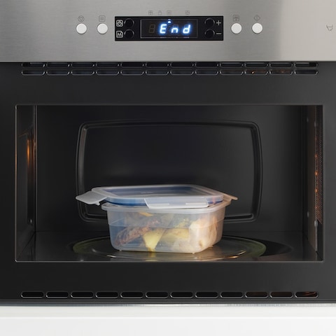 Food Container With Lid Snap &amp; Lock Lid Prevents Leakage And Protects The Contents 750ml