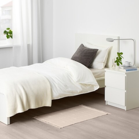 Rug Flatwoven Unbleached 55X85cm