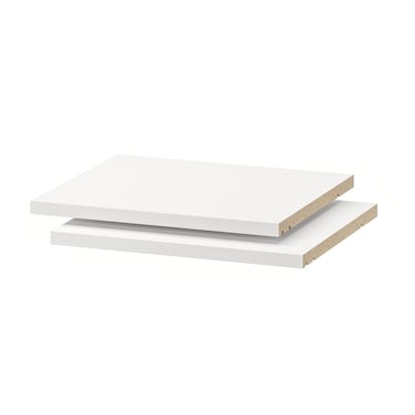 Shelf Scratch Resistant Surface White 40X37cm