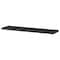 Shelf Wall Shelf Has One Bevelled And One Smooth Edge Brown-Black 80X20cm