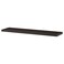 Shelf Wall Shelf Has One Bevelled And One Smooth Edge Brown-Black 80X20cm