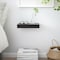 Wall Shelf Black-Brown 30X26cm