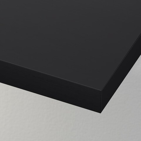 Wall Shelf Black-Brown 30X26cm
