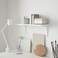 Wall Shelf White/White 59X20cm