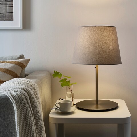 Lamp Shade You Can Create A Soft Cosy Atmosphere In Your Home Light Grey 33cm
