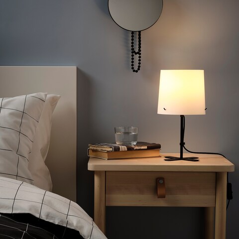 Table Lamp Black/White 31cm