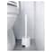 Toilet Brush/Holder The Plastic Is Hardwearing And Durable