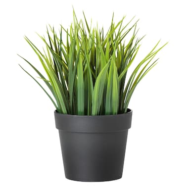 Artificial Potted Plant In/Outdoor Grass 9cm