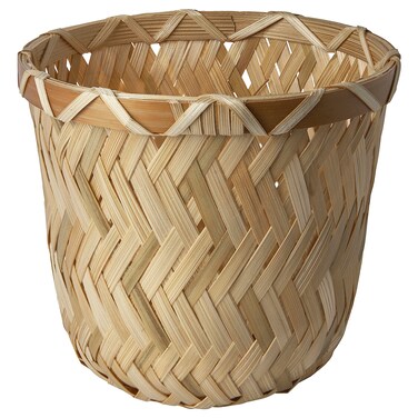 Plant Pot Handmade Bamboo 9cm