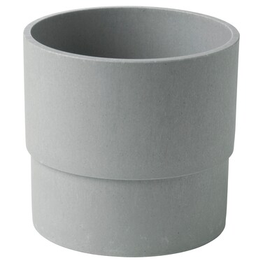 Plant Pot In/Outdoor Grey 12cm