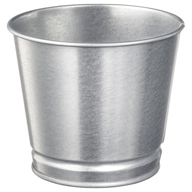 Plant Pot Is Galvanised To Protect Against Corrosion Decorate Your Home 9cm