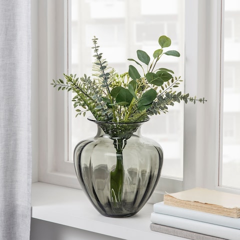 Artificial Bouquet In/Outdoor Green 50cm