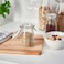 Bottle Shaped Jar With Lid Perfect For Storing Pickled Vegetables 0.4L