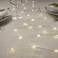 Led Lighting Chain With 40 Lights Indoor/Battery-Operated Silver-Colour