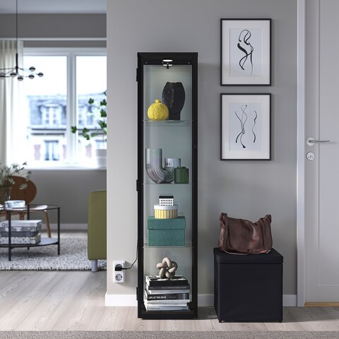 Led Spotlight Brightens Up The Inside Of Your Cabinets Black