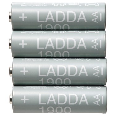 Rechargeable Battery Hr06 Aa 1.2V  1900Mah
