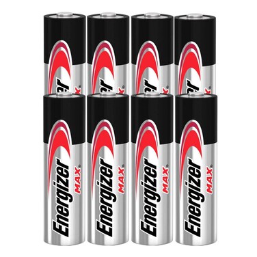 Energizer AAA Square Max Alkaline Batteries E92 BP8