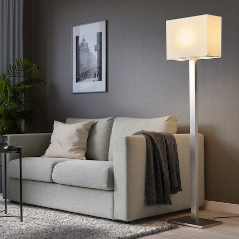 Floor Lamp From Recycled Bottles &amp; Its Solid Wood Base 150cm
