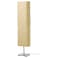 Floor Lamp From Recycled Bottles &amp; Its Solid Wood Base