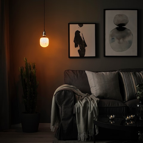 Pendant Lamp Practical Functions &amp; Pleasant Light With Light Bulb