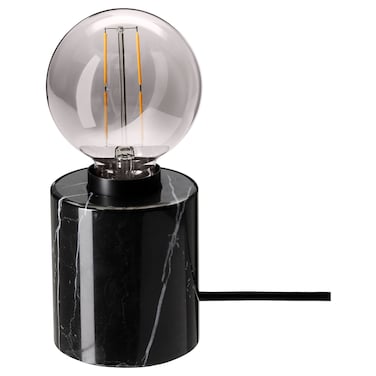 Table Lamp With A Modern Design With Light Bulb 95 Mm