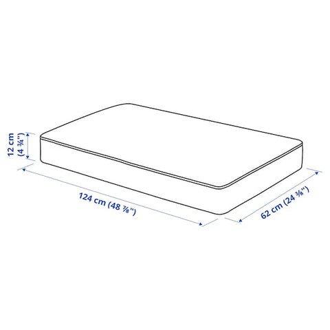 Cover For Seat Cushion 124X62cm