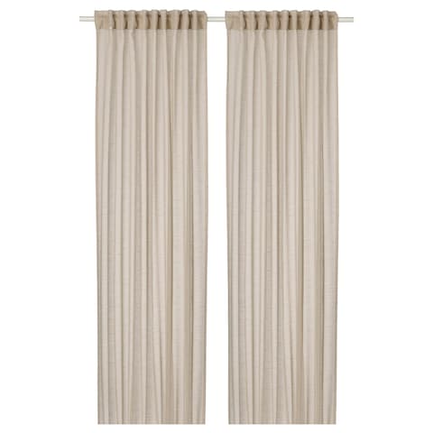 Sheer Curtains 1 Pair 145X300cm