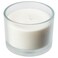 Scented Candle In Glass Scandinavian Woods/White 50 Hr