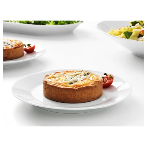 Plate Everyday Simplicity Or Spiced Up White 20cm