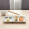 Plate With Compartments White 31X19cm