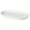 Serving Plate White 32X18cm