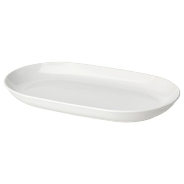 Serving Plate White 32X18cm