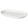 Serving Plate White 32X18cm