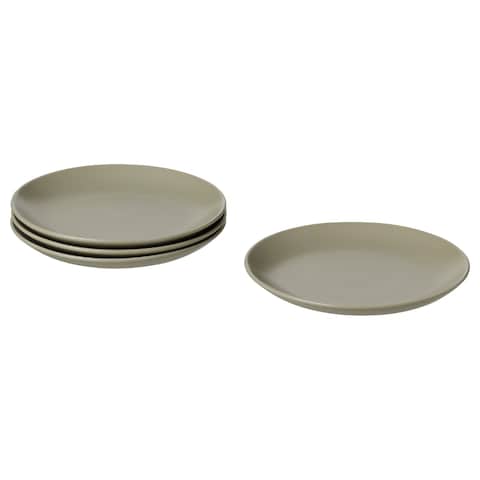 Side Plate Matt Green 20cm