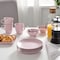 Side Plate Matt Light Pink 20cm