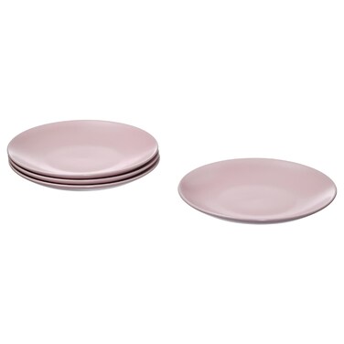 Side Plate Matt Light Pink 20cm