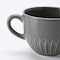Mug Stoneware Water Away That May Otherwise Accumulate Grey 36cl