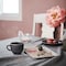 Mug Stoneware Water Away That May Otherwise Accumulate Grey 36cl