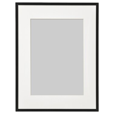 Frame Ideal To Use With Alfta Adhesive Hook Black 30X40cm